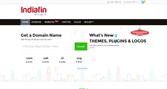 Desktop Screenshot of domain.indiafin.com